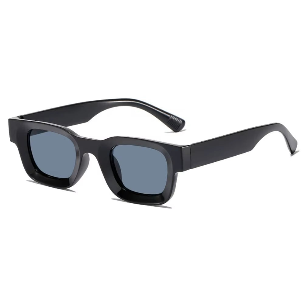 Men Vintage Rectangle Frame Sunglasses Fashion Retro Sun Glasses Luxury Brand Design UV400 Shades Eyewear Women Goggles
